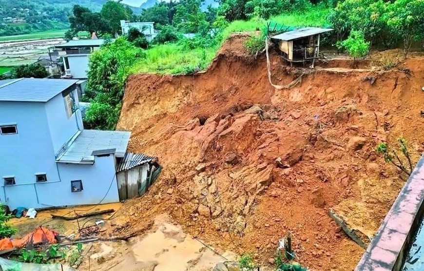 Hiện trường mưa lũ tàn phá nghiêm trọng ở tỉnh Sơn La và Lai Châu