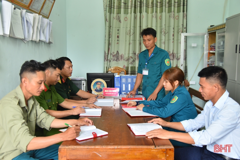 Hà Tĩnh xây dựng lực lượng dân quân, tự vệ, dự bị động viên vững mạnh