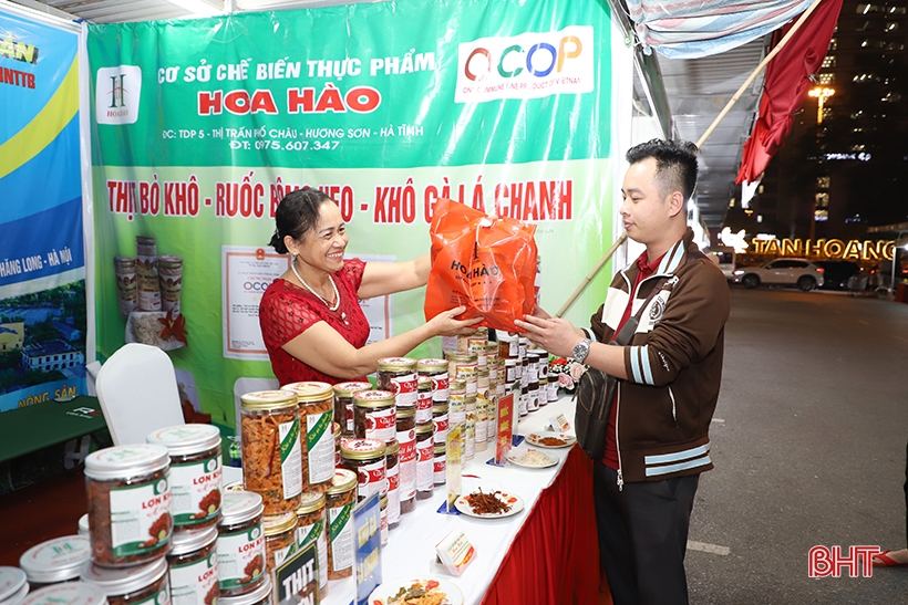 Những cơ sở OCOP do phụ nữ Hà Tĩnh làm chủ 