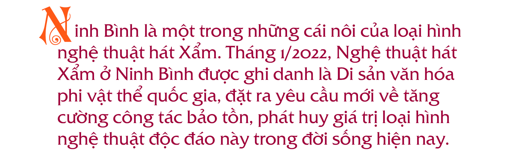 emagazine Để Xẩm phát huy giá trị trong đời sống đương đại