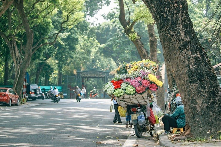 Hà Nội đẹp nao lòng khi Thu sang. (Nguồn: Thanh Niên)