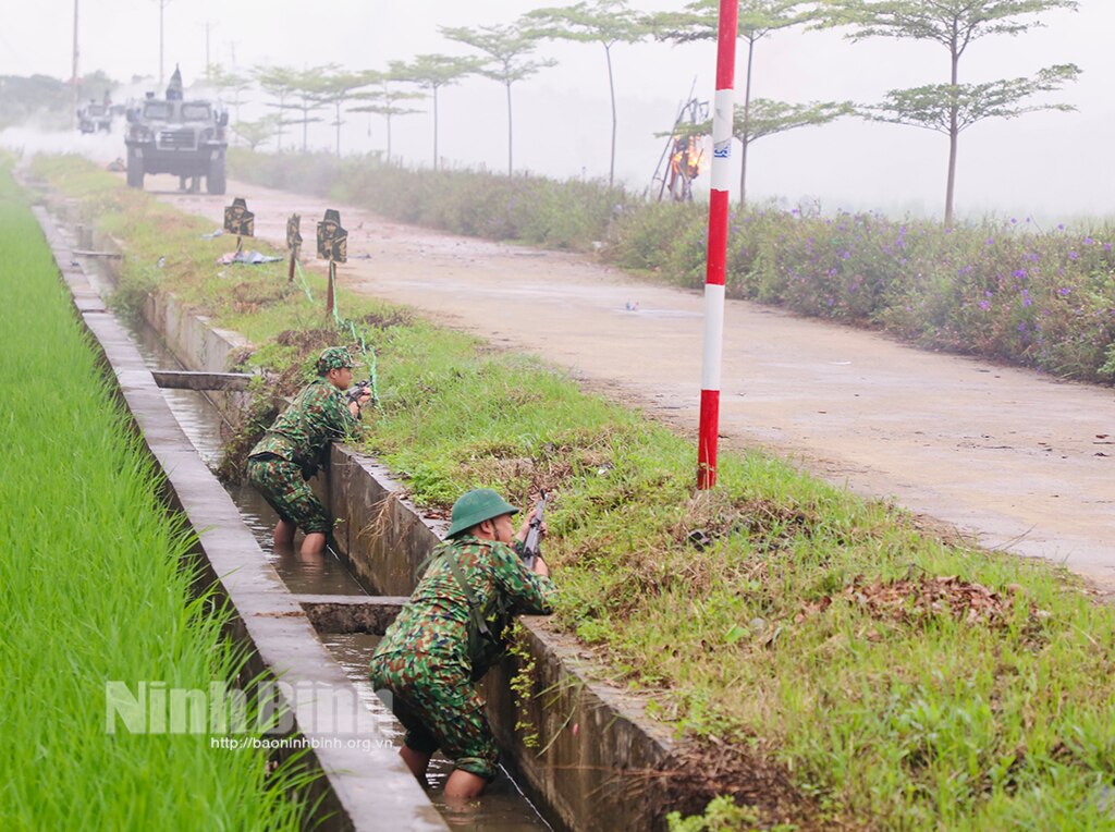 Bế mạc diễn tập khu vực phòng thủ huyện Yên Khánh năm 2023