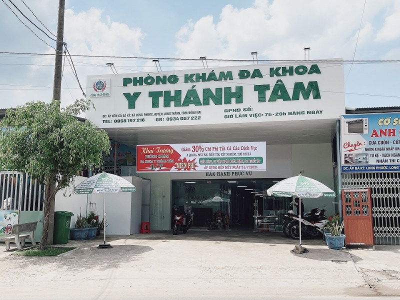 Phòng khám Đa khoa Y Thánh Tâm. 