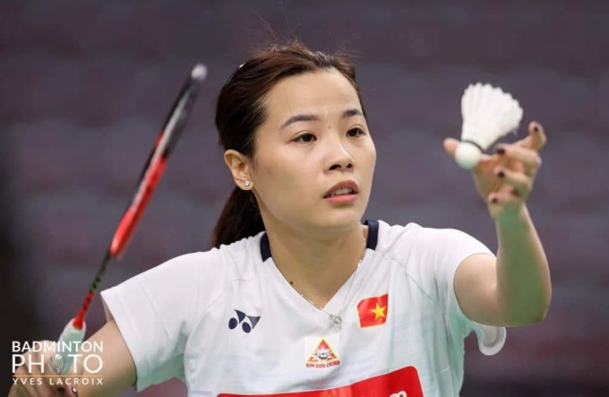 Tay vợt nữ số một Việt Nam Nguyễn Thuỳ Linh. Ảnh: Badminton Photo