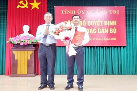 Ban Thường vụ Tỉnh ủy công bố các quyết định về công tác cán bộ