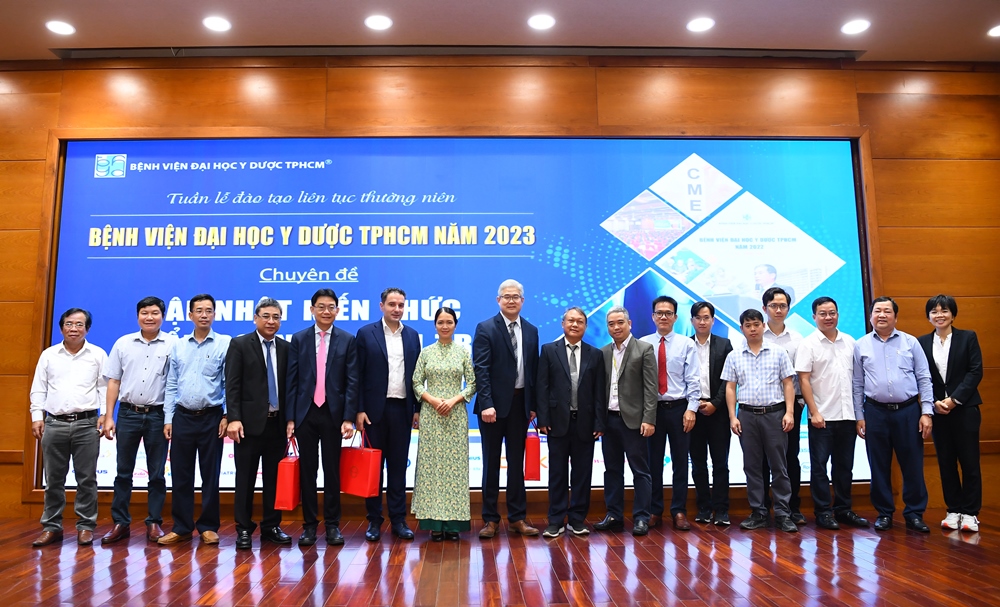 Tuần lễ đào tạo liên tục thường niên Bệnh viện Đại học Y dược TPHCM năm 2023 - Ảnh 1.