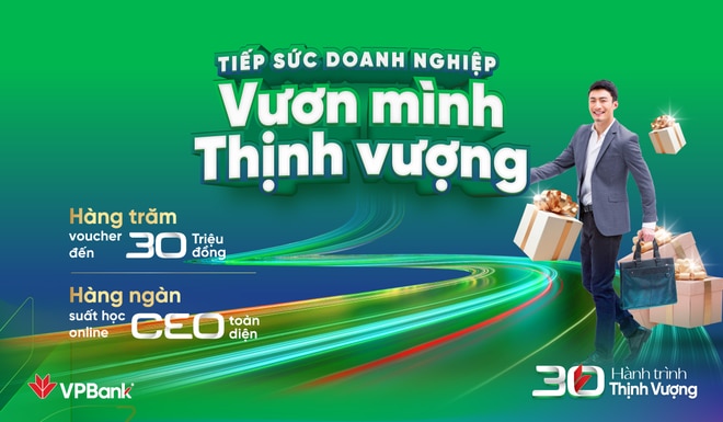 VPBank dành hàng tỷ đồng tri ân khách hàng SME dịp sinh nhật 30 năm ảnh 1