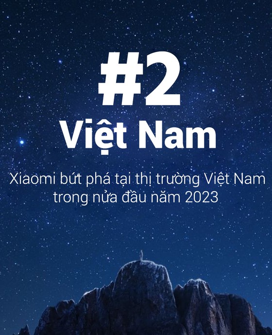 Xiaomi bứt phá với thị phần xếp thứ 2 tại Việt Nam ảnh 2