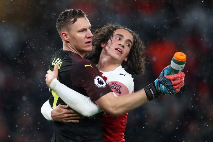 Leno và Guendouzi đều không mang lại giá trị lớn cho Arsenal sau khi rời đi vì thay đổi chiến thuật của Arteta. Ảnh: PA