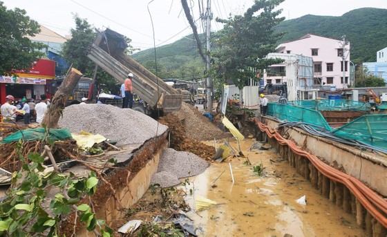 Vụ sụt lở đất ở TP Quy Nhơn (Bình Định): Tập trung khắc phục sự cố ảnh 3