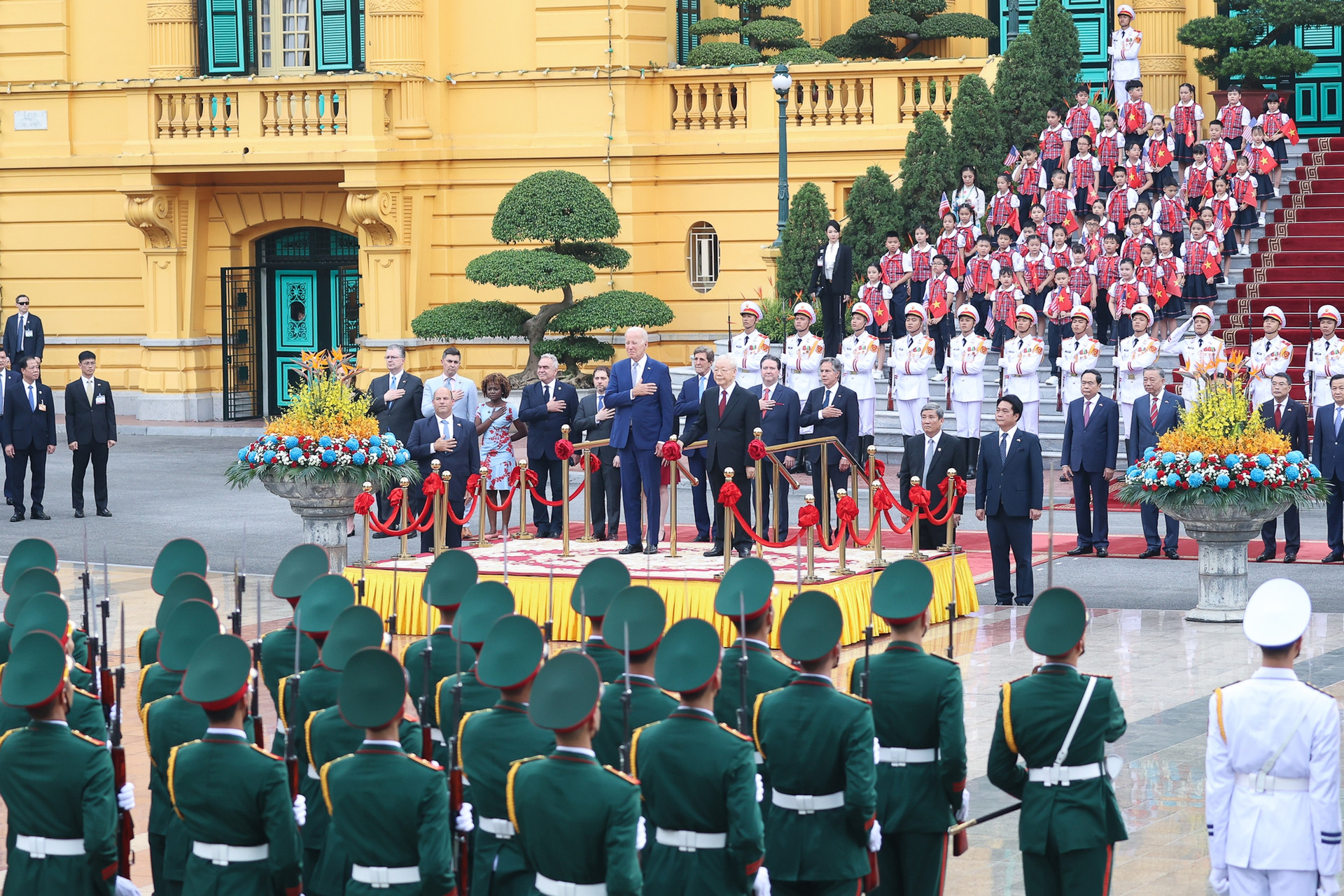 Toàn văn Tuyên bố chung về nâng cấp quan hệ Việt Nam - Hoa Kỳ lên Đối tác Chiến lược Toàn diện - Ảnh 2.