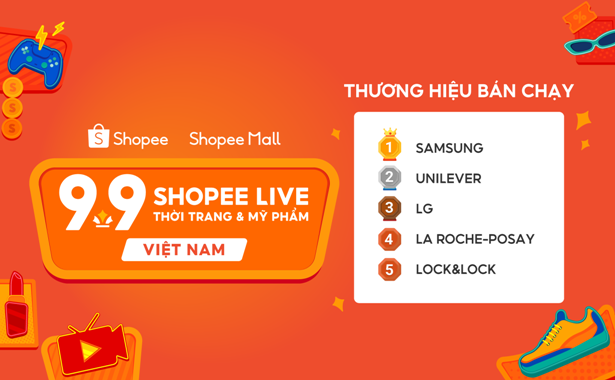 Các sản phẩm bán chạy trên Shopee Mall ảnh 2