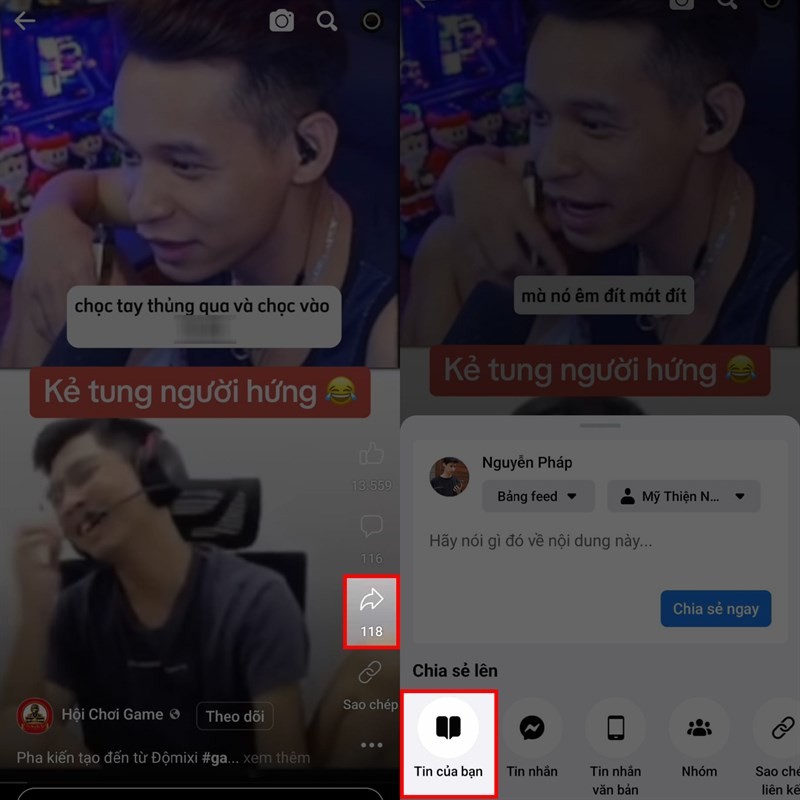 Hướng dẫn cách chia sẻ Reels Facebook lên story Instagram