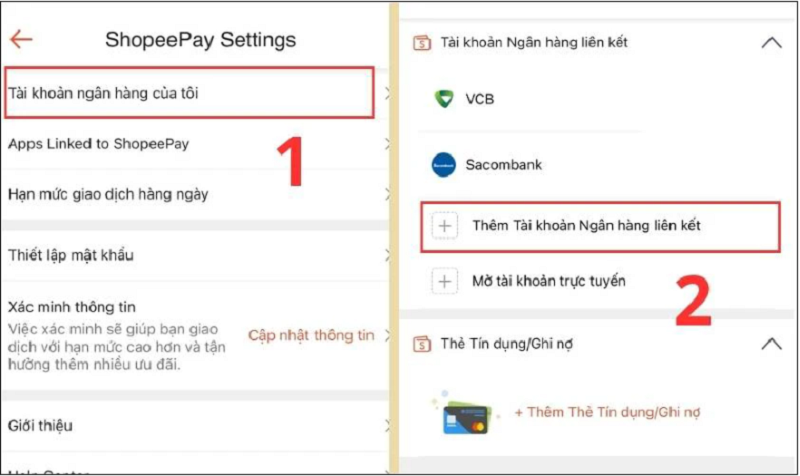 Hướng dẫn liên kết tài khoản ngân hàng với Shopee đơn giản nhất