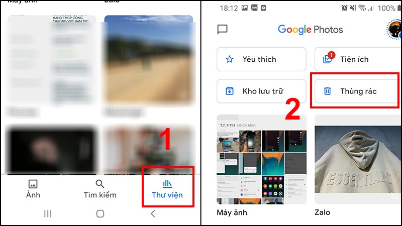 Khôi phục ảnh đã xóa vĩnh viễn trên Google Photos đơn giản, nhanh chóng