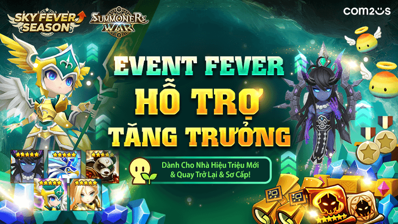 Bùng nổ chuỗi sự kiện Sky Fever Season của Summoners War  - Ảnh 2.