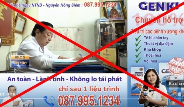 Quảng cáo thực phẩm chức năng thổi phồng tràn lan trên mạng.