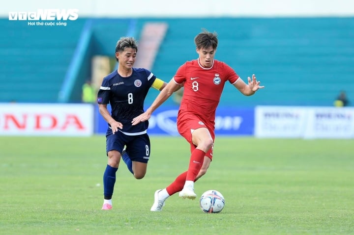 U23 Singapore gây thất vọng trước U23 Guam.