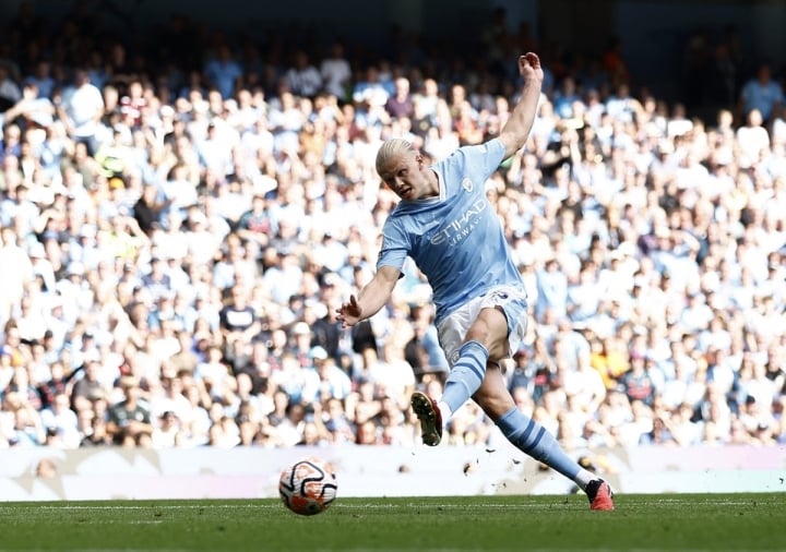 Haaland tiếp tục tỏa sáng giúp Man City đánh bại Fulham.