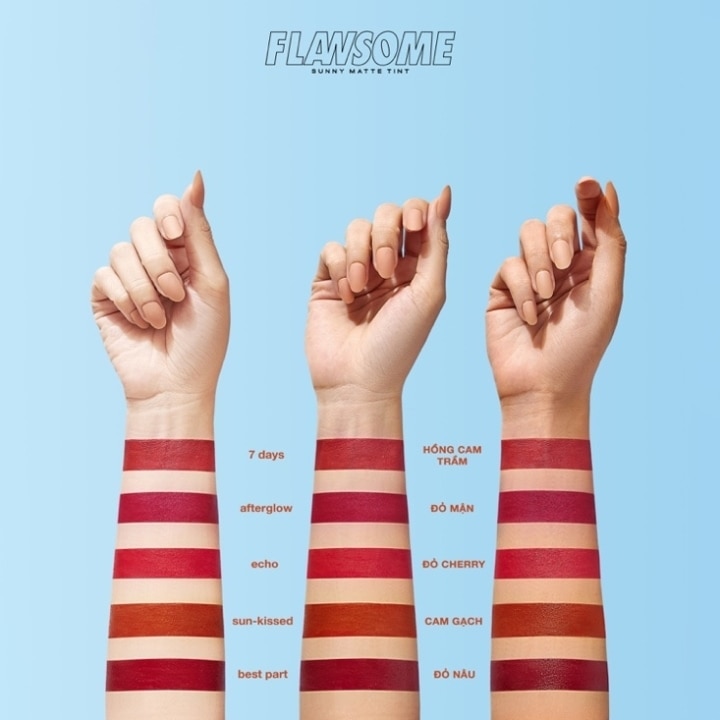 Khám phá BST Flawsome Sunny Matte Tine dẫn đầu xu hướng - 2