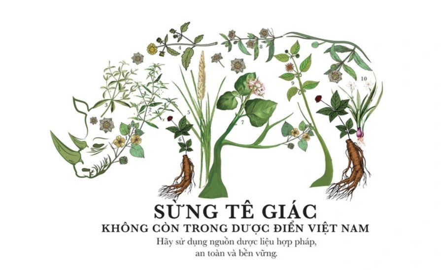 Hình ảnh truyền thông giảm nhu cầu tiêu thụ sản phẩm từ động vật hoang dã trái pháp luật - Ảnh: BTC