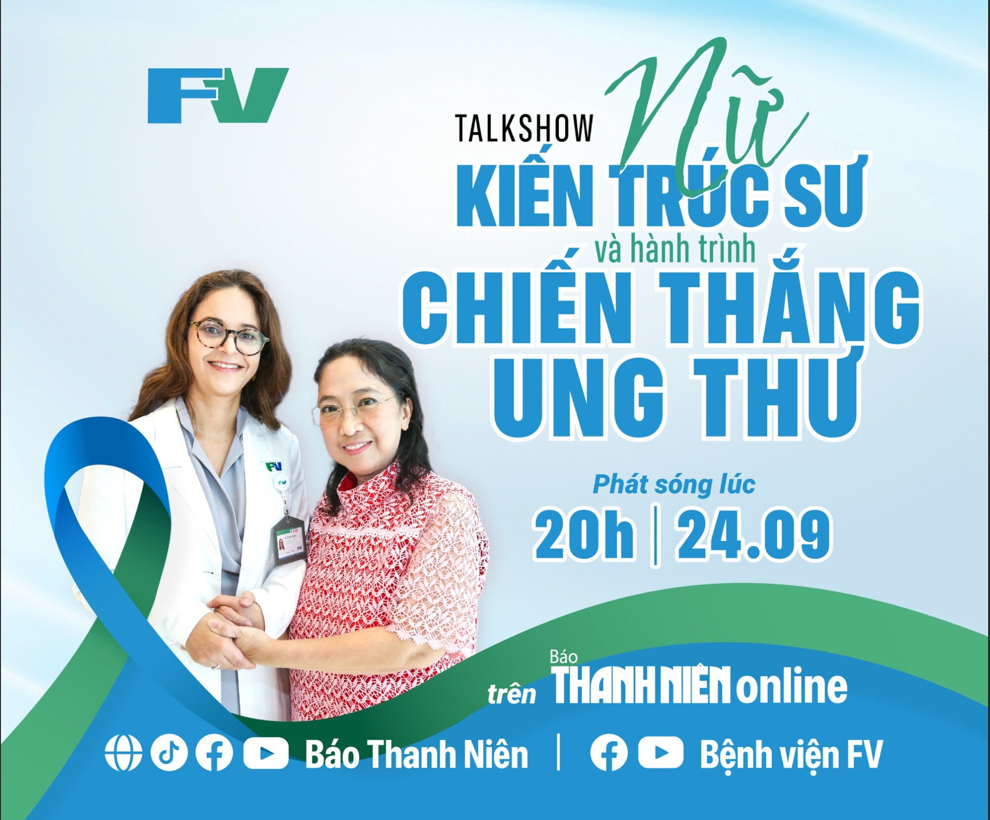 Talkshow 'Nữ kiến trúc sư và hành trình chiến thắng ung thư'  - Ảnh 1.