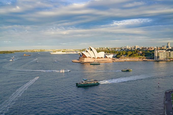 Cung đường chạy qua nhà hát Opera Sydney nổi tiếng. Ảnh: Vietjet