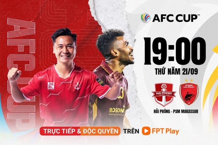 Xem trực tiếp Hải Phòng FC vs PSM Makassar trên kênh nào? - 1