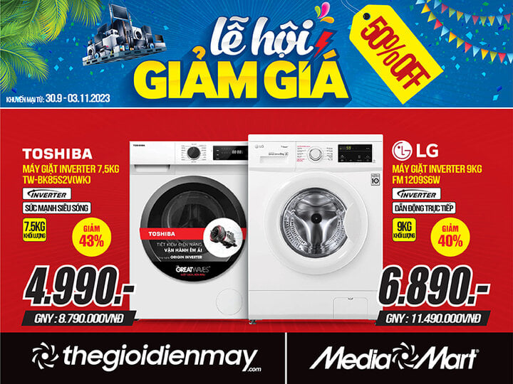 MediaMart tưng bừng lễ hội giảm giá, siêu sale 50% - 2