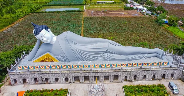 この寺院にはベトナム最大の涅槃仏がある - Vietnam.vn