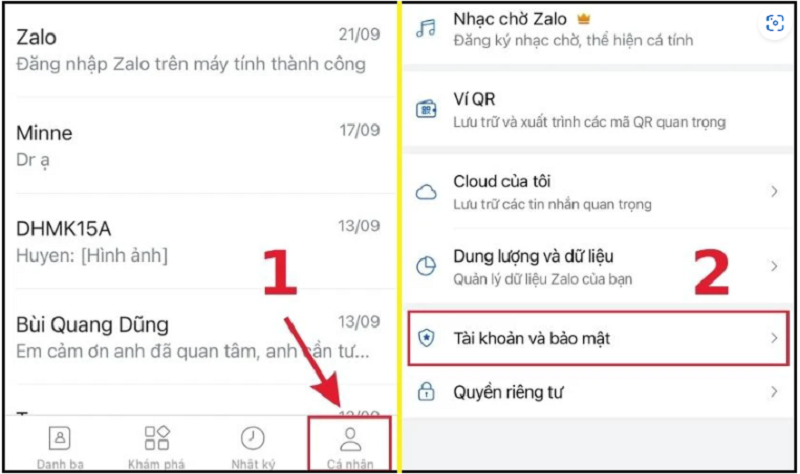 Xác thực tài khoản Zalo, tăng tính bảo mật