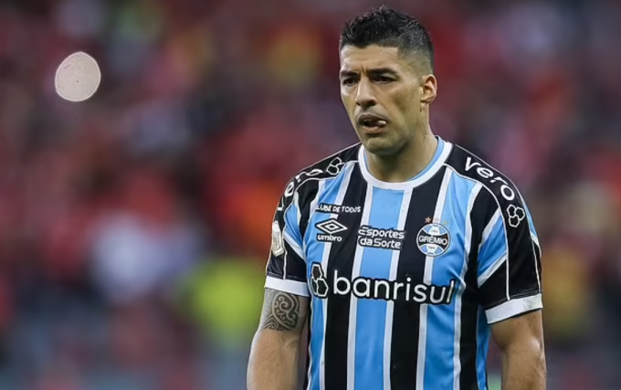 Suarez khoác áo Gremio từ đầu năm 2023.