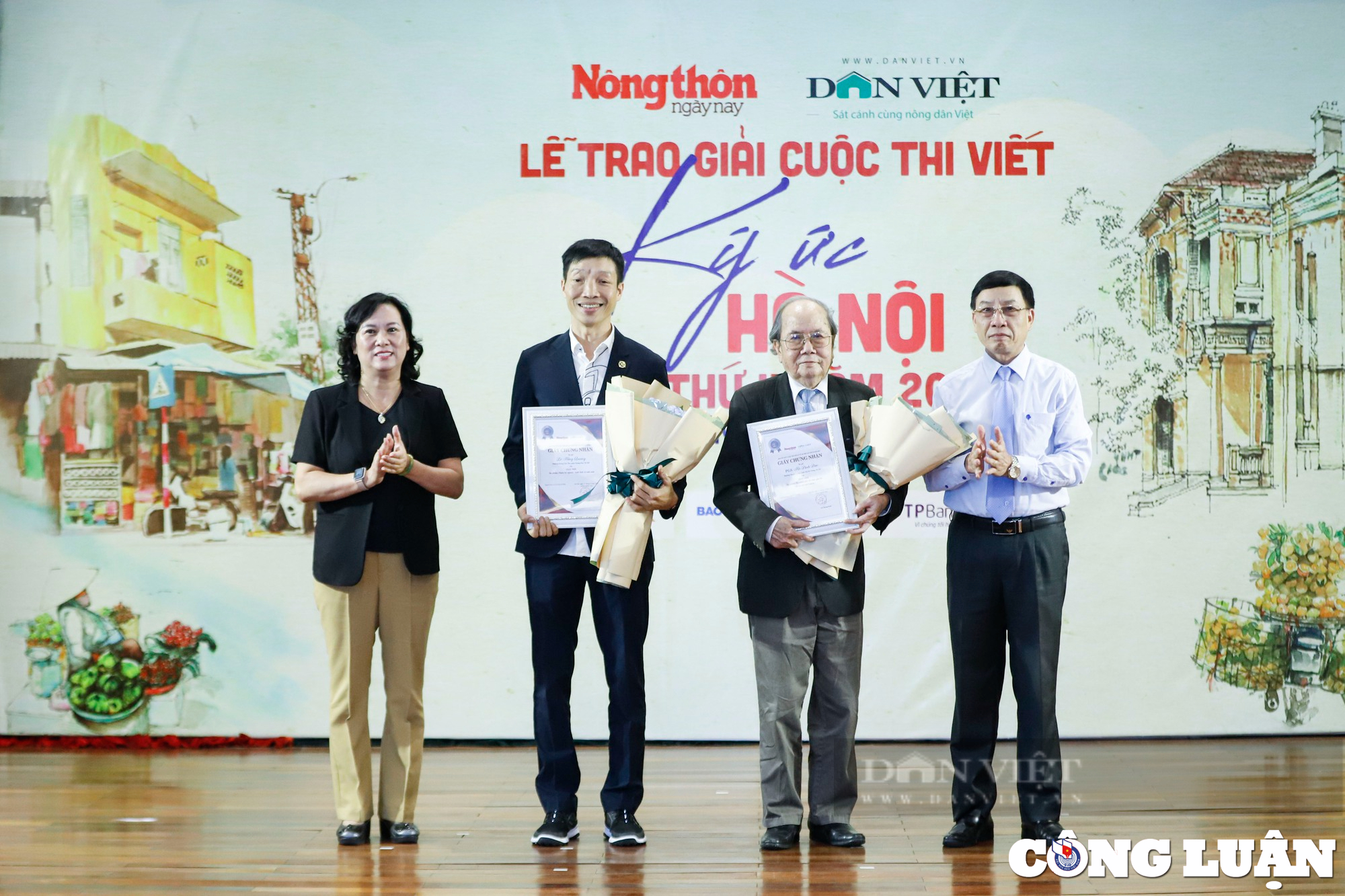 bao nong thon ngay nay trao giai cuoc thi viet ky uc ha noi lan thu 2 hinh 4