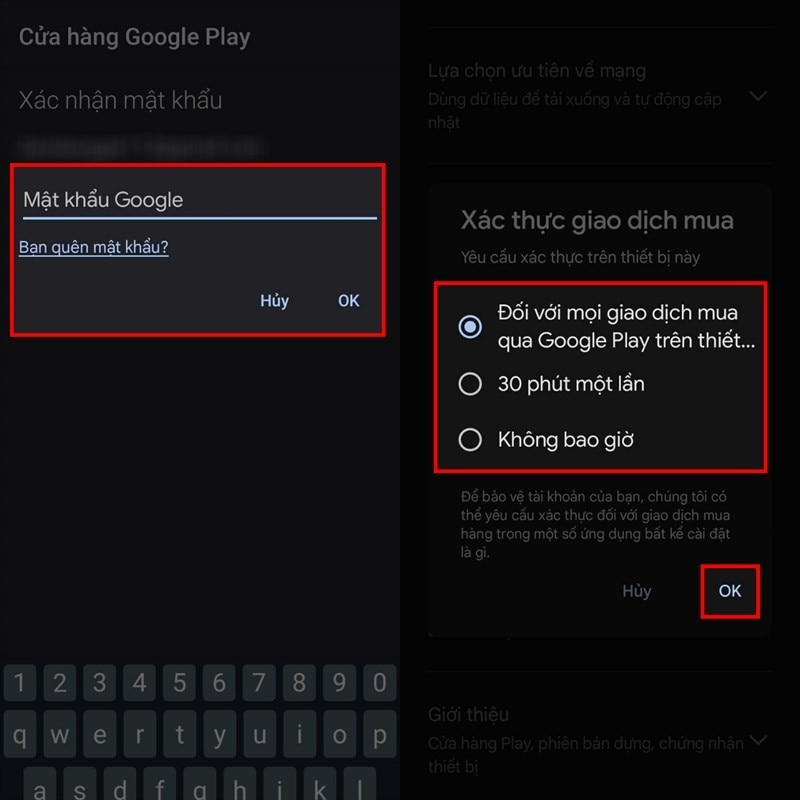 Hướng dẫn cách bật xác thực khi tải app trên CH Play