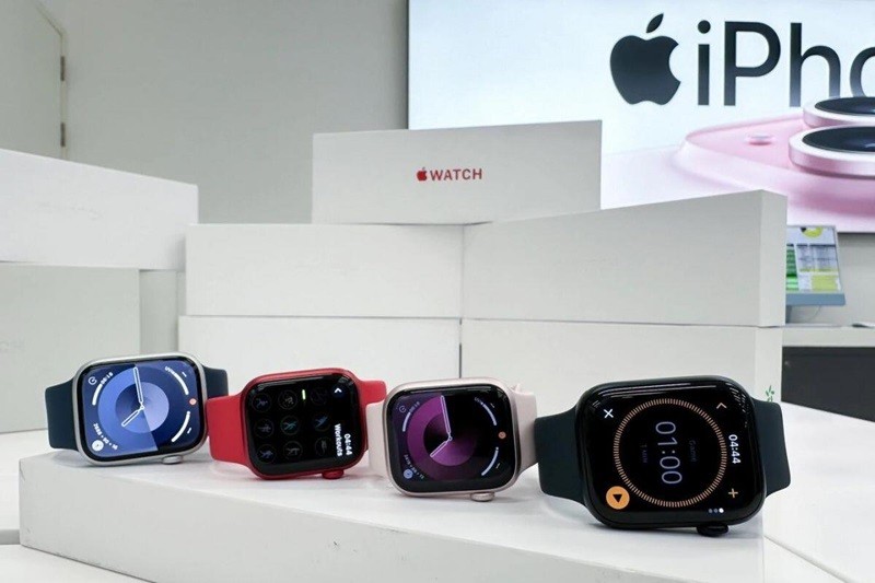 Ngoại hình của Apple Watch Series 9 không có nhiều thay đổi so với thế hệ tiền nhiệm.