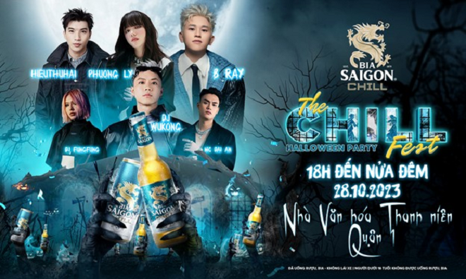 The Chill Fest - đêm dạ tiệc với sắc màu Halloween giữa lòng thành phố.