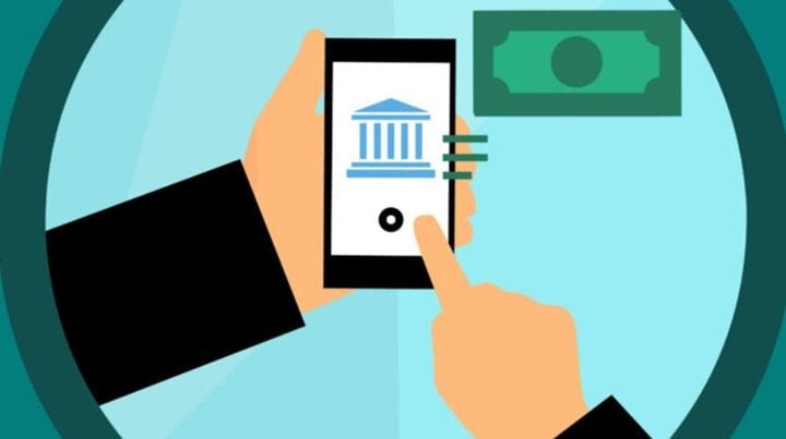 Khách hàng có thể mở tài khoản ngân hàng trên ứng dụng Mobile Banking. (Ảnh minh họa)