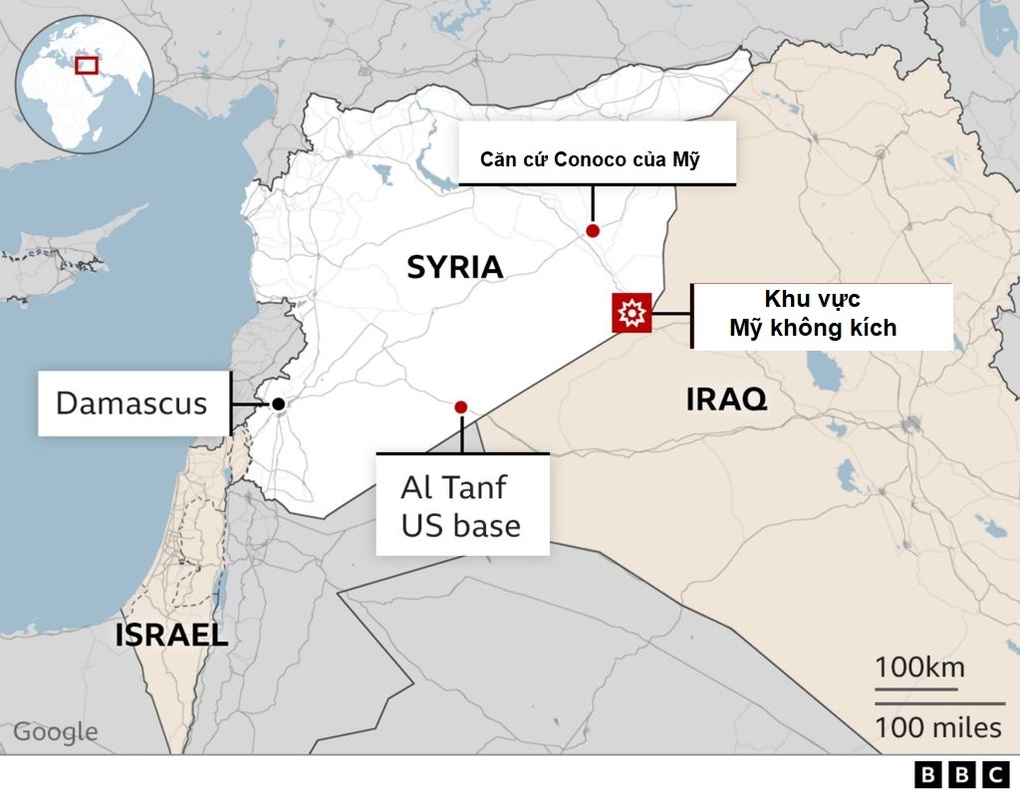 Đằng sau việc Mỹ dồn dập không kích Syria - 2