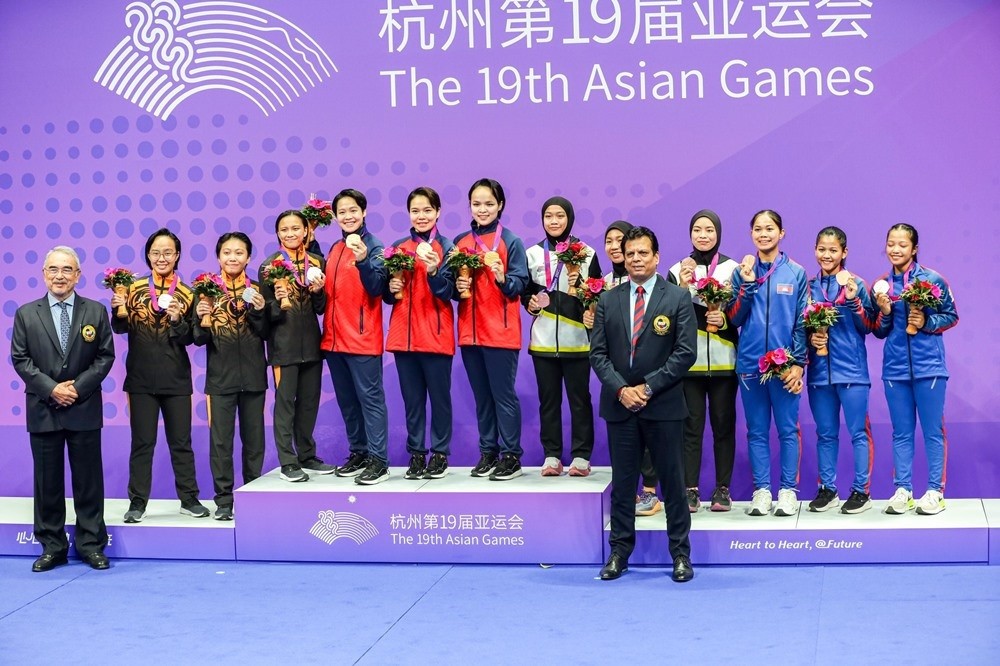 ASIAD 19: Đội tuyển karate Việt Nam giành Huy chương vàng và Huy chương bạc