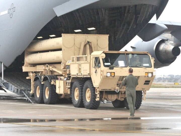 Hệ thống phòng thủ tên lửa THAAD.