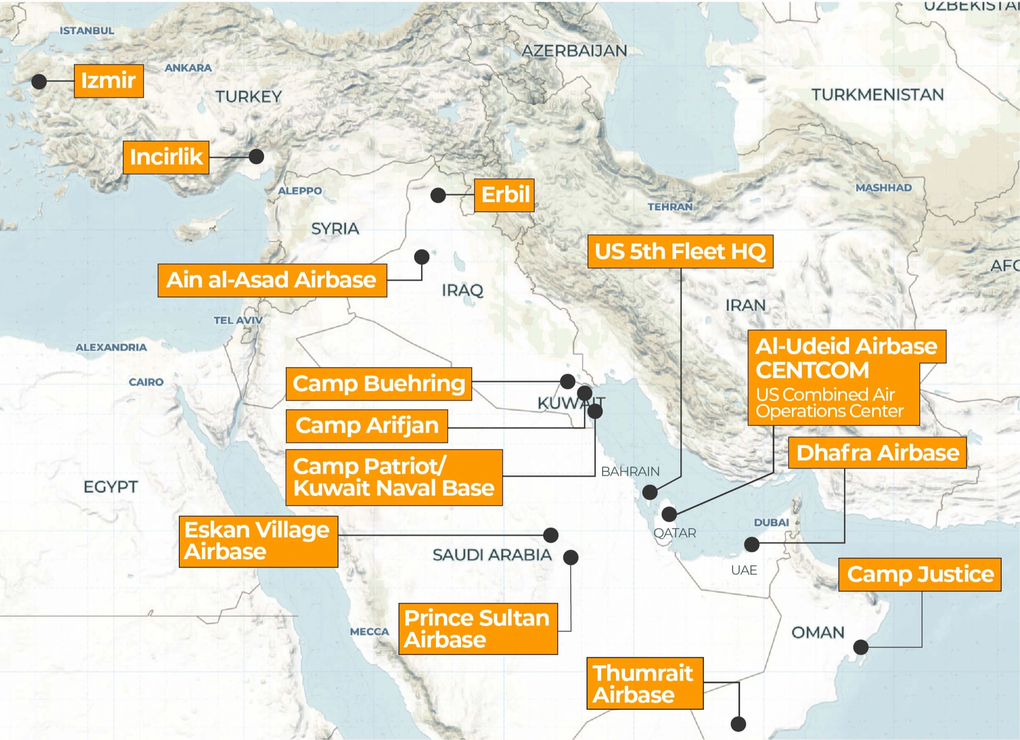 Căn cứ quân sự Mỹ bị tấn công dồn dập ở Trung Đông - 2