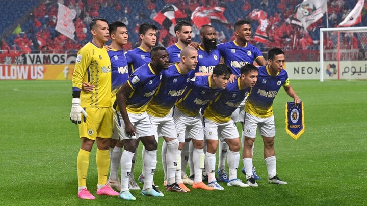 Hà Nội FC chơi không tốt ở hiệp 1. (Ảnh: Getty Images)