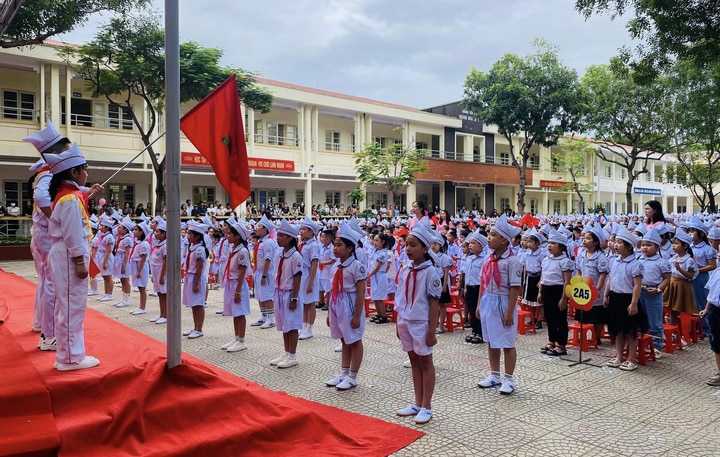 Một trường tiểu học trên địa bàn TP Thanh Hóa. Ảnh CTV