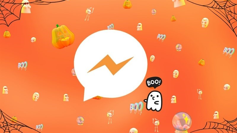 Thử ngay chủ đề Halloween trên Messenger đơn giản, cực đẹp