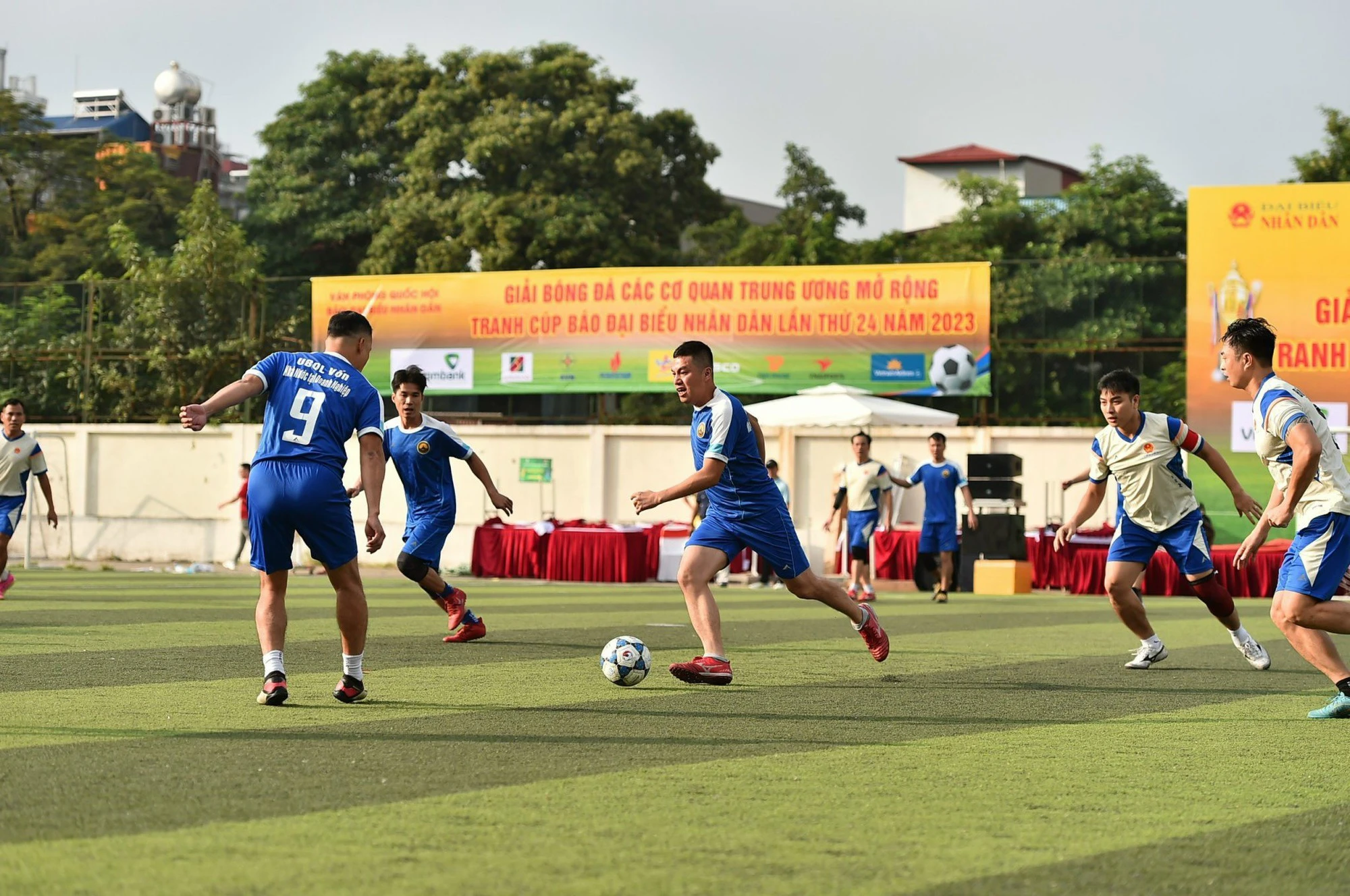 16 đội bóng tham dự giải bóng đá các cơ quan Trung ương mở rộng - Ảnh 1.