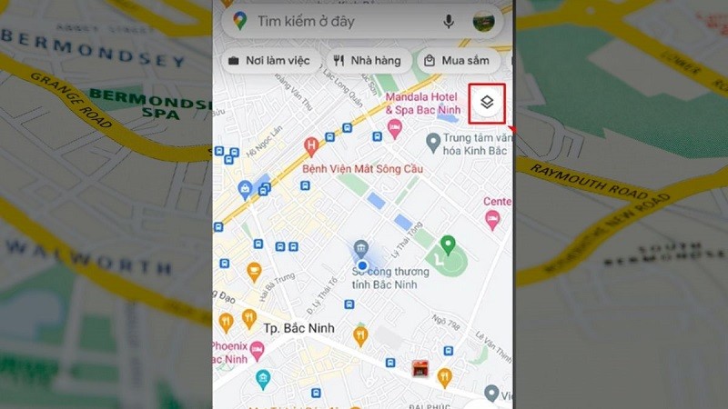 Xem Google Maps vệ tinh siêu đơn giản trên điện thoại và máy tính