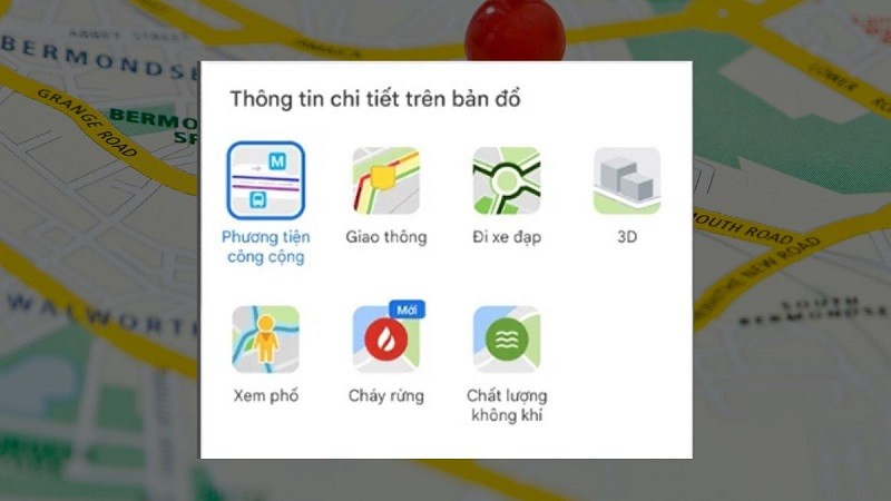 Xem Google Maps vệ tinh siêu đơn giản trên điện thoại và máy tính