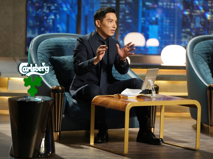 Shark Minh luôn thận trọng trong từng thương vụ. Ảnh: Shark Tank