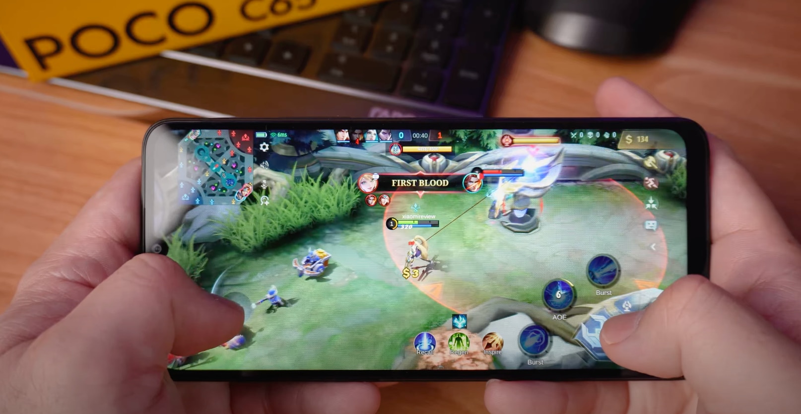 Khám phá sức mạnh chơi game mẫu smartphone POCO C65 - Ảnh 2.