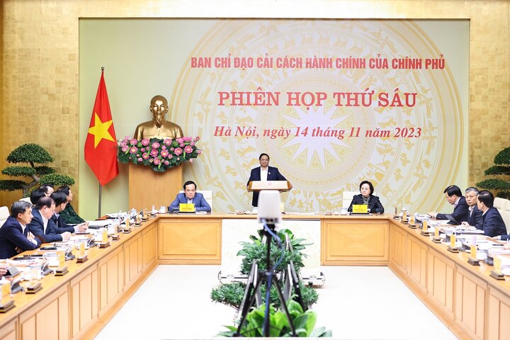 Toàn cảnh phiên họp. (Ảnh: VGP/Nhật Bắc).